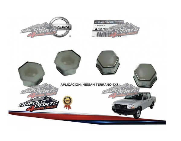 Topes de Direccion 4 unidades Nissan Terrano