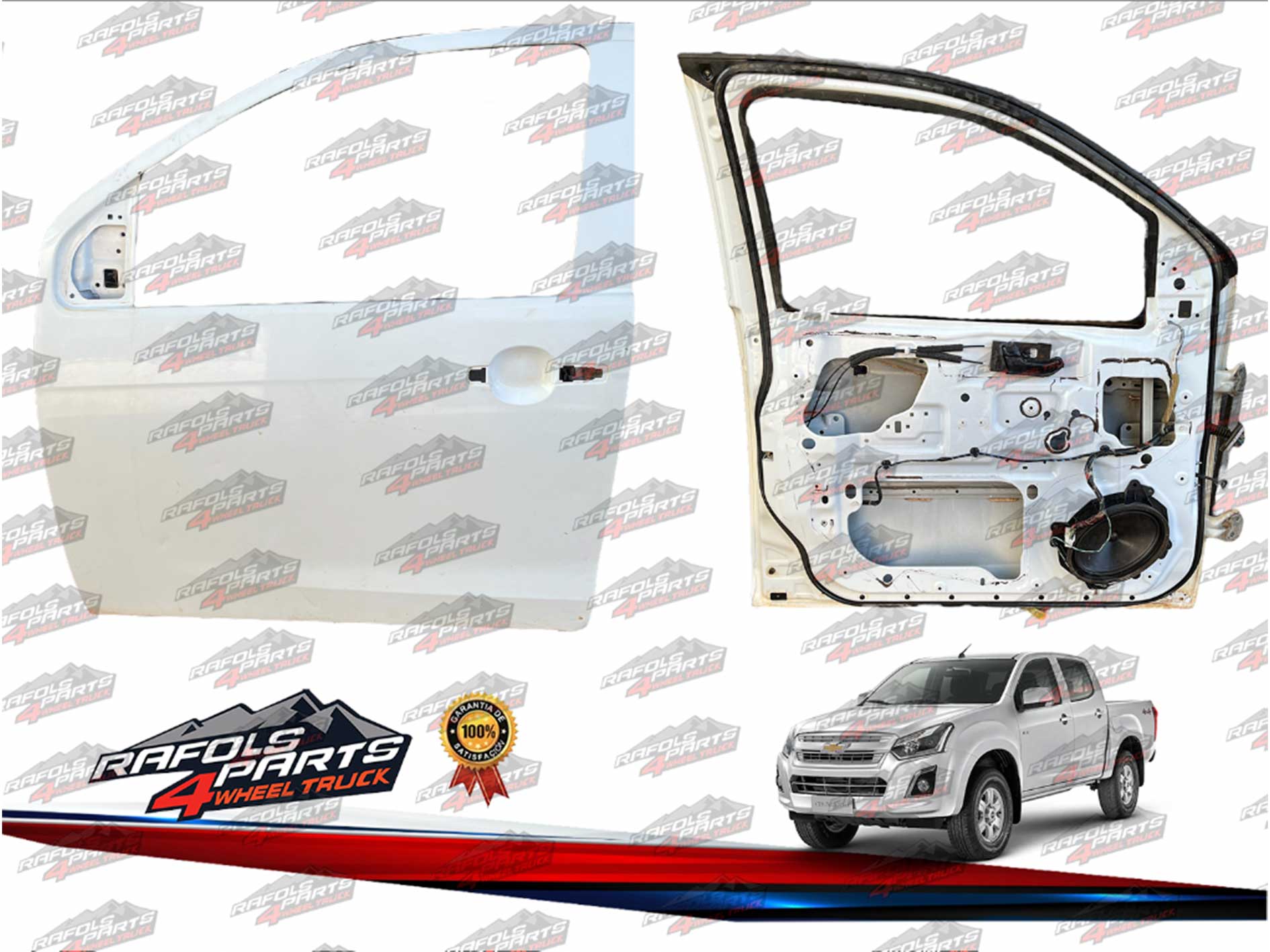 Puerta Delantera Izquierda SIN ACCESORIOS Chevrolet Dmax 2015-2022