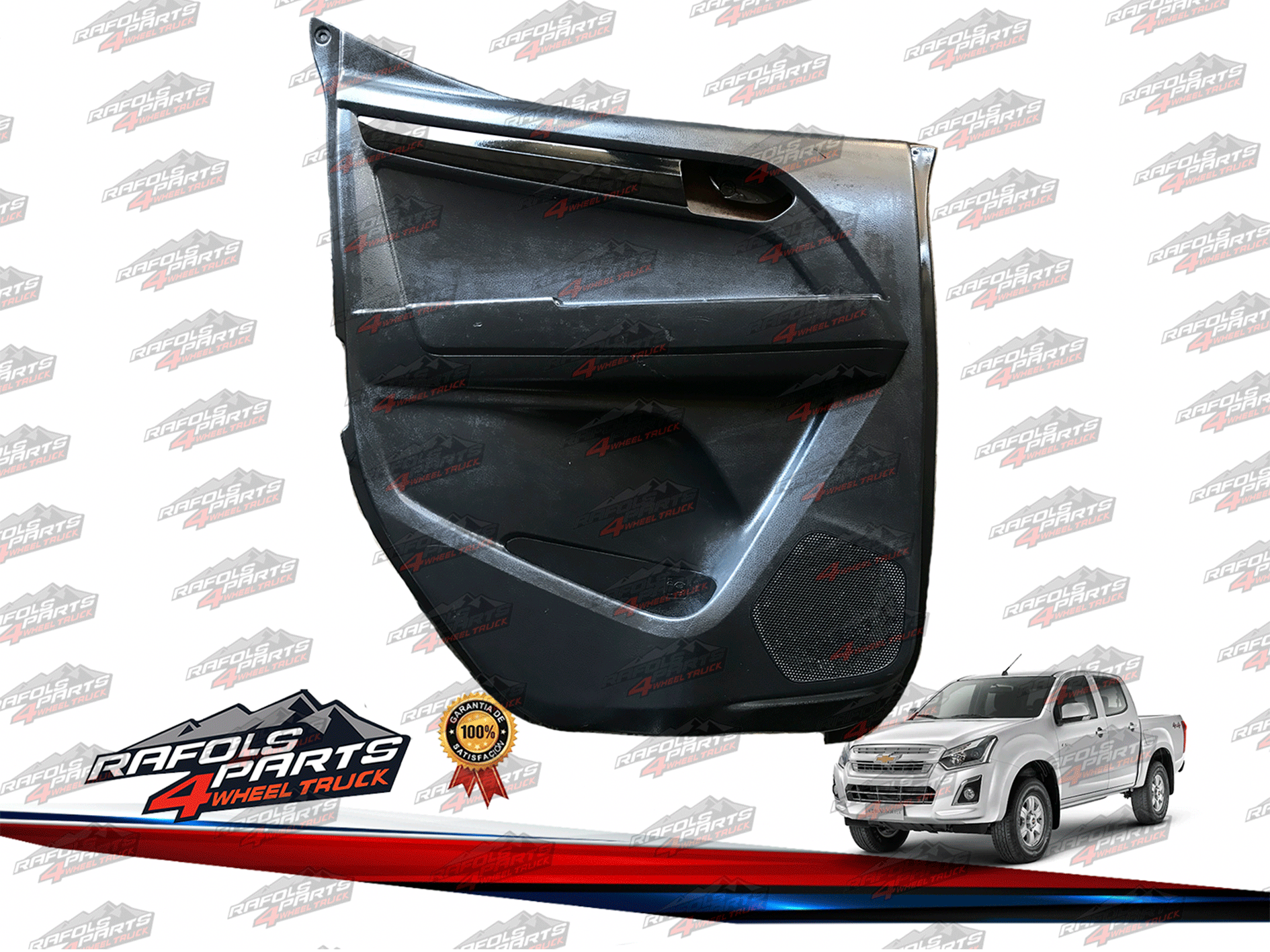 Tapiz Interior Puerta Trasera Lado Izquierdo Chevrolet Dmax 2015-2020