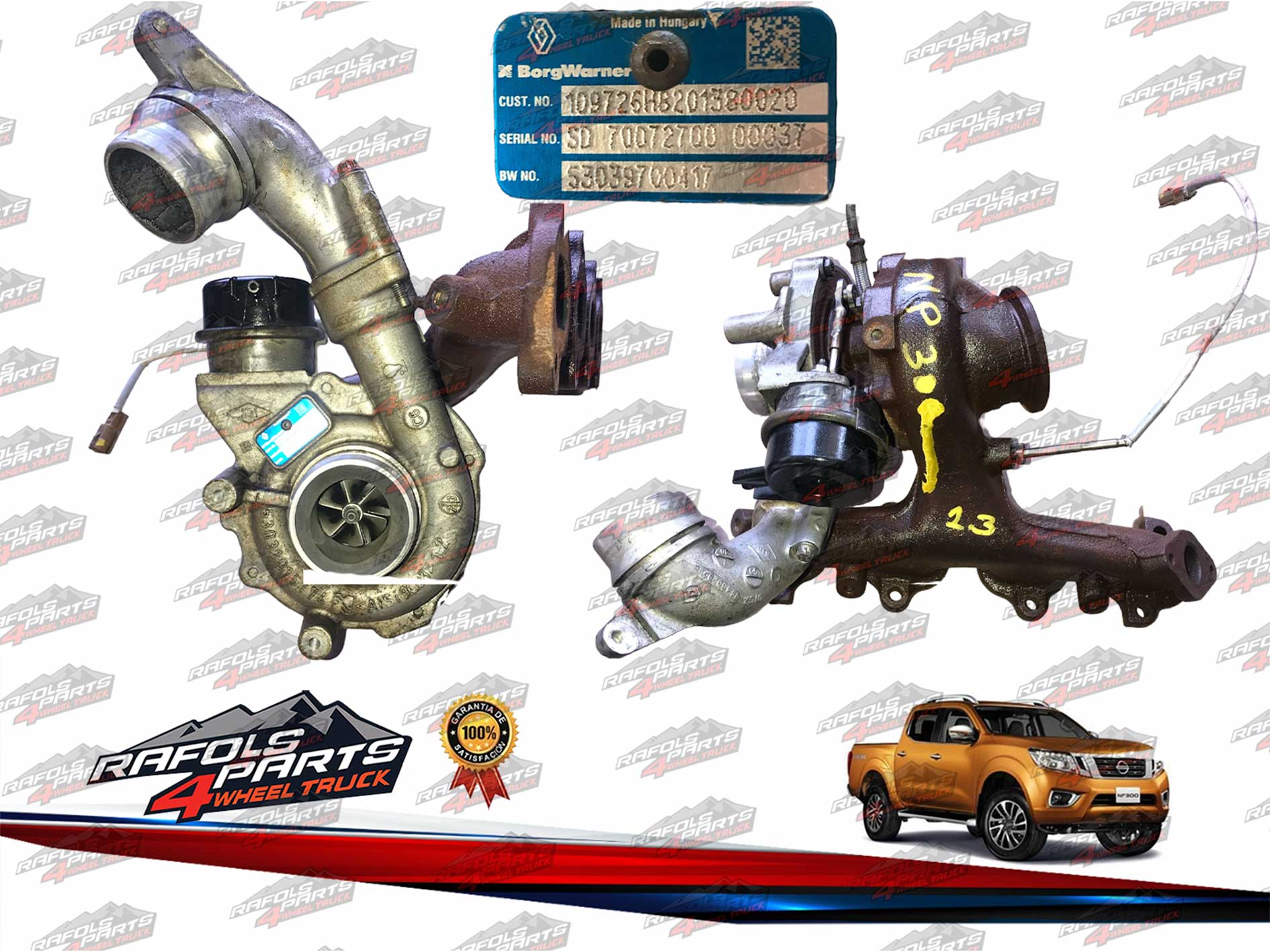 Turbo Nissan NP300 2.3 2016-2020