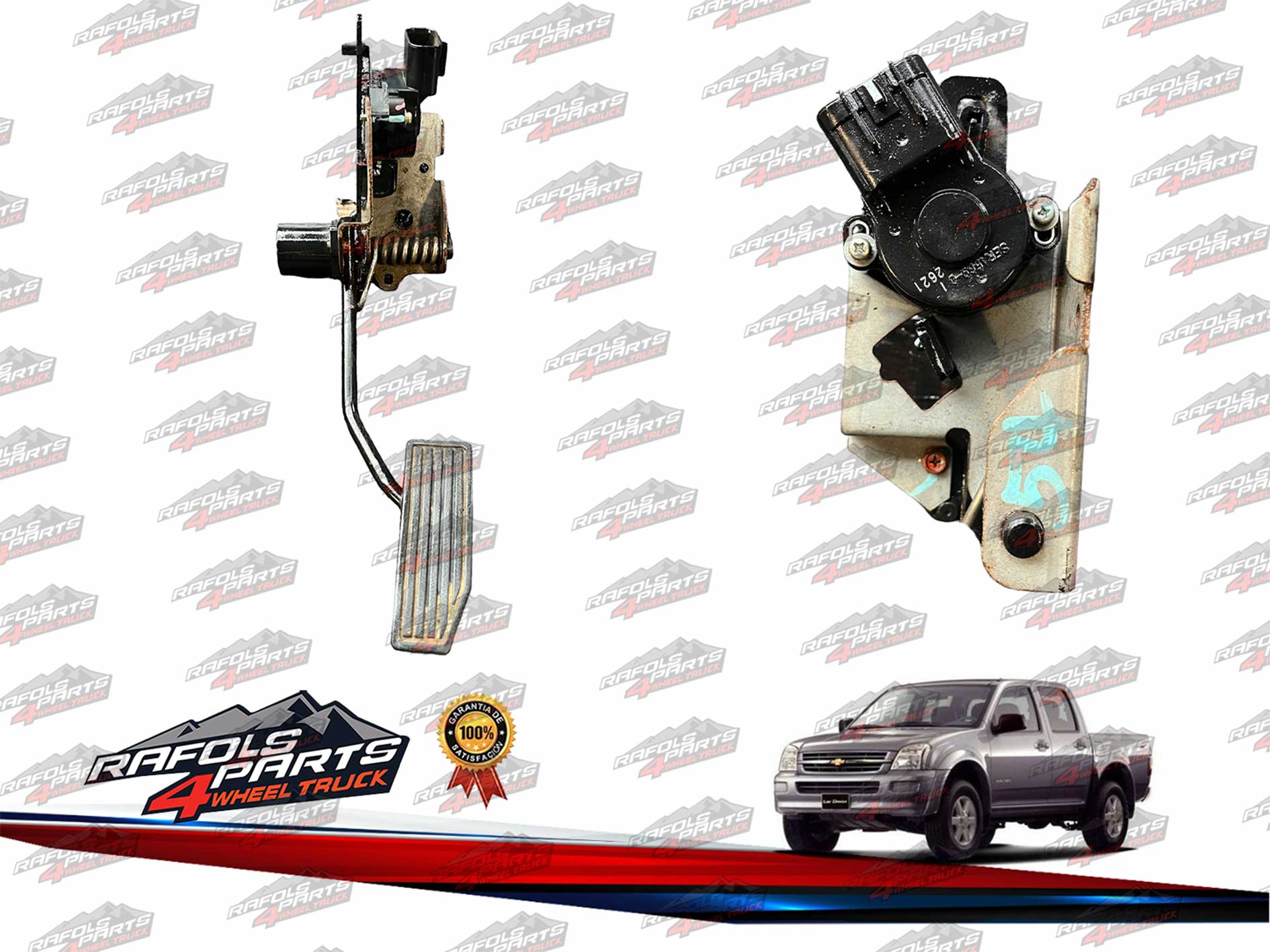 Pedal Acelerador Chevrolet Dmax 2012