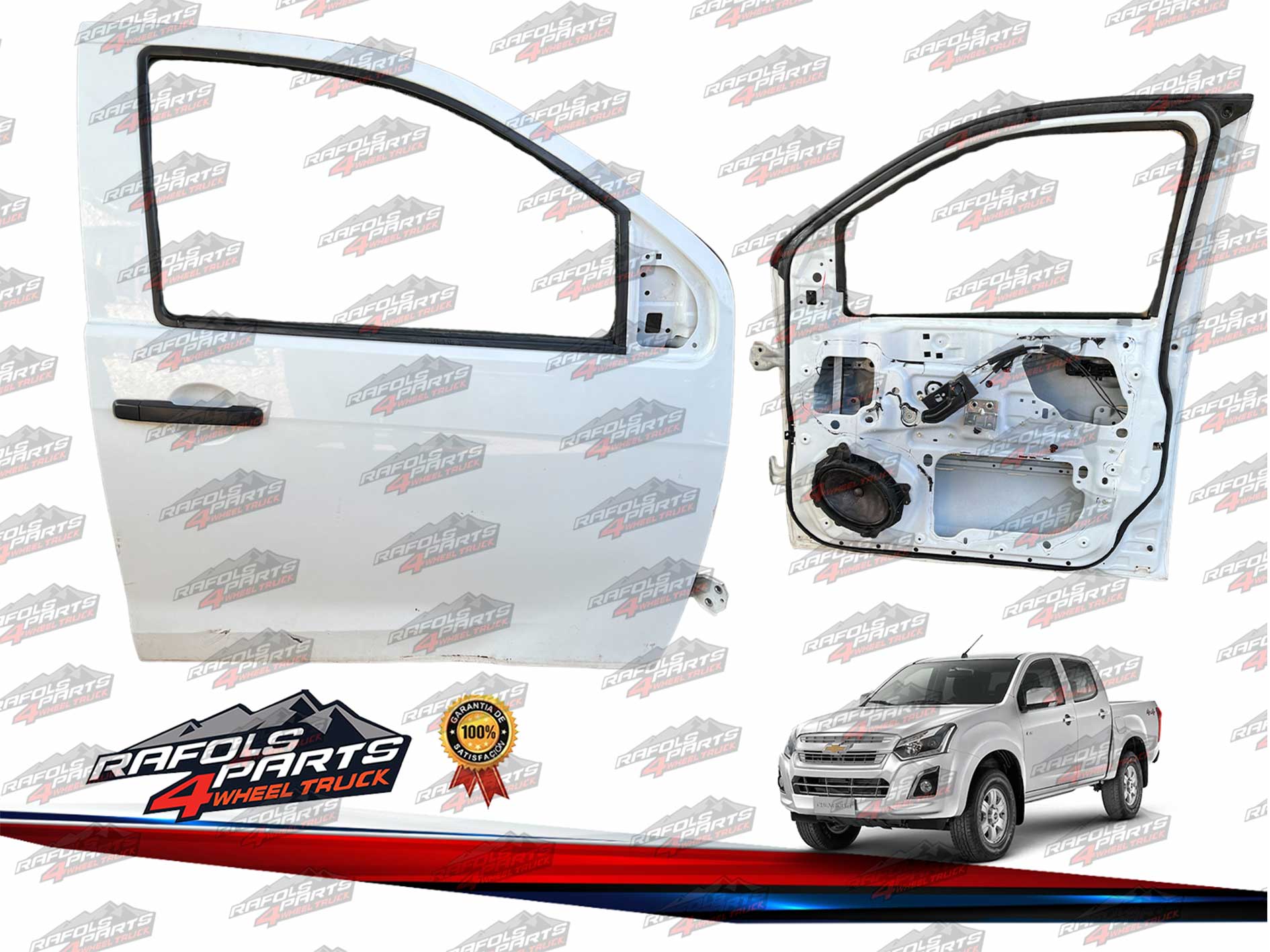 Puerta Delantera Derecha SIN ACCESORIOS Chevrolet Dmax 2015-2022