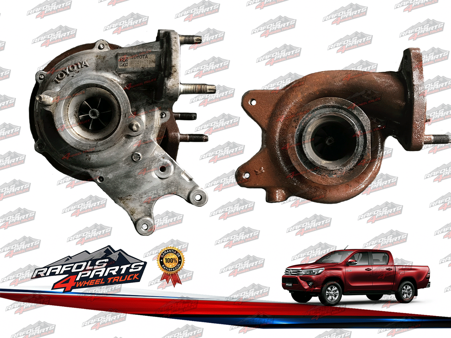 Turbo Toyota Hilux 2016-2022 Sin Actuador