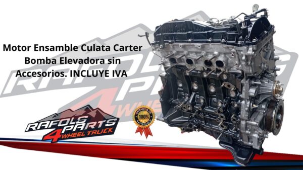 Motor Hilux 2.4 2020 SIN ACCESORIOS