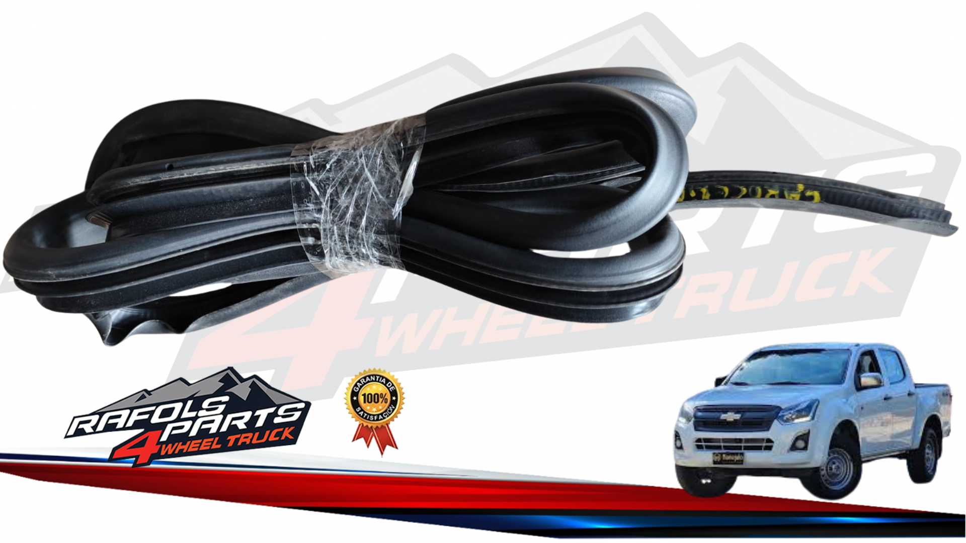 GOMA CONTORNO CARROCERIA TRASERA DERECHA NEW DMAX