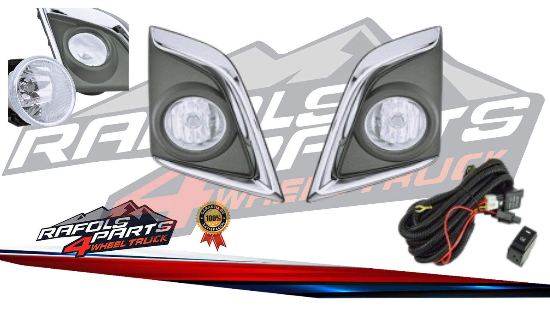 KIT NEBLINERO CHEVROLET NEX DMAX $80.000