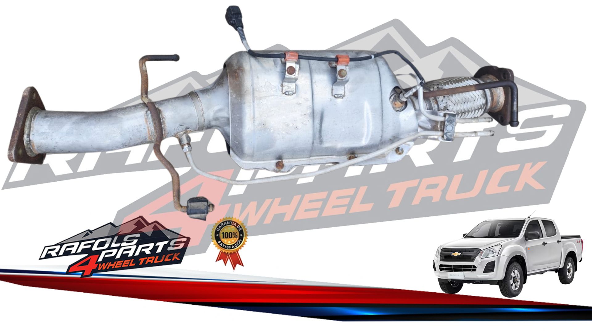 DPF FILTRO PARTICULAS CON SENSOR CHEVROLET NEW DMAX II