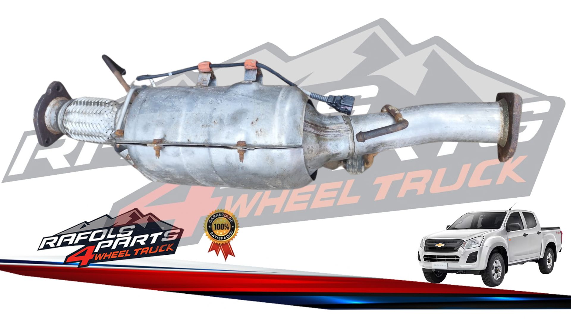 DPF FILTRO PARTICULAS CON SENSOR CHEVROLET NEW DMAX II