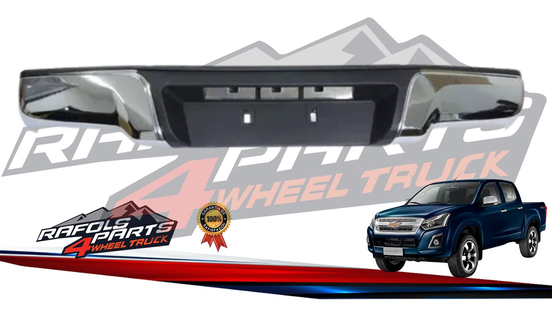 PARACHOQUE TRASERO NEW DMAX $180.000