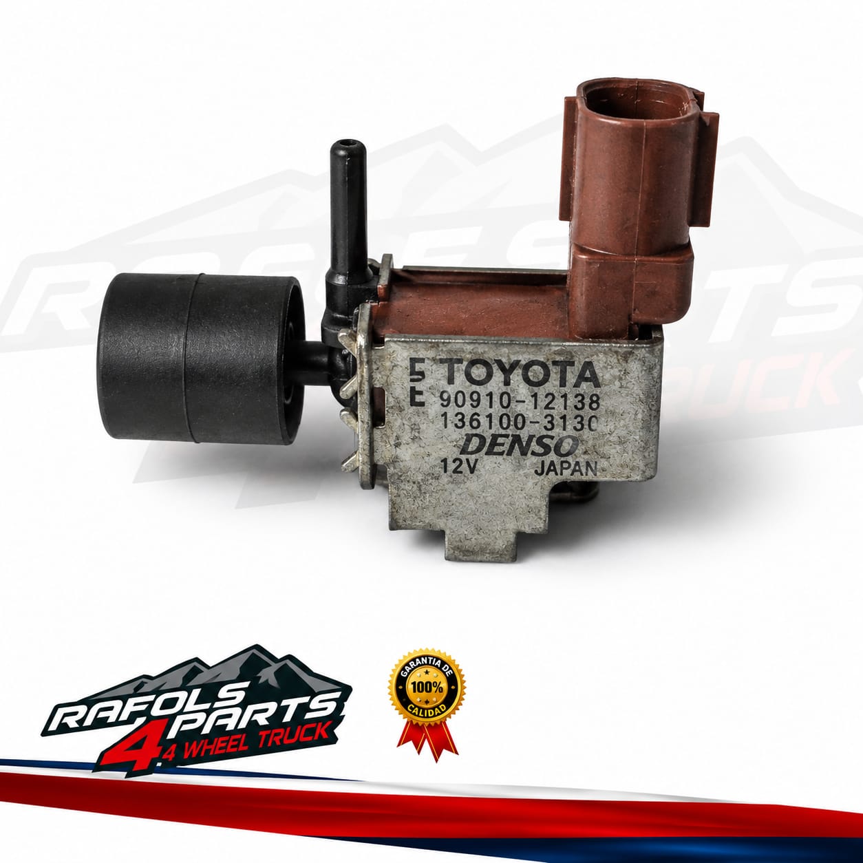válvula solenoide de vacío Toyota Hilux 2005-2015 90910-12138