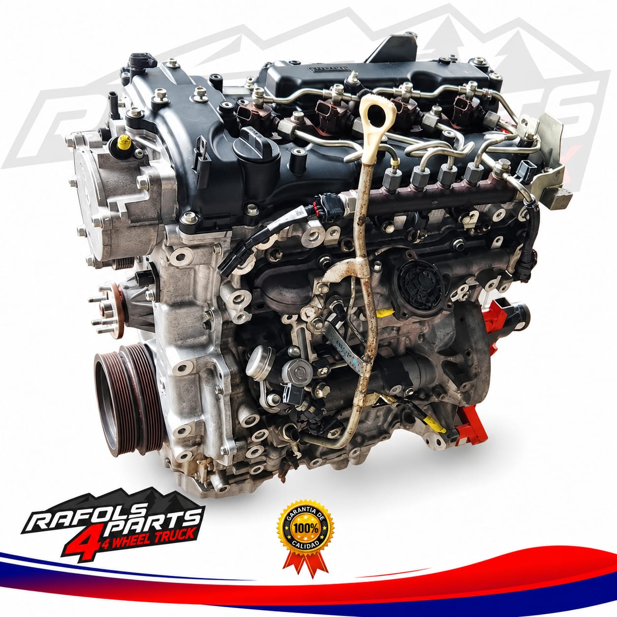 MOTOR ENSAMBLE CULATA CARTER BOMBA ELEVADORA MITSUBISHI L200 2.4 XRT 4N16